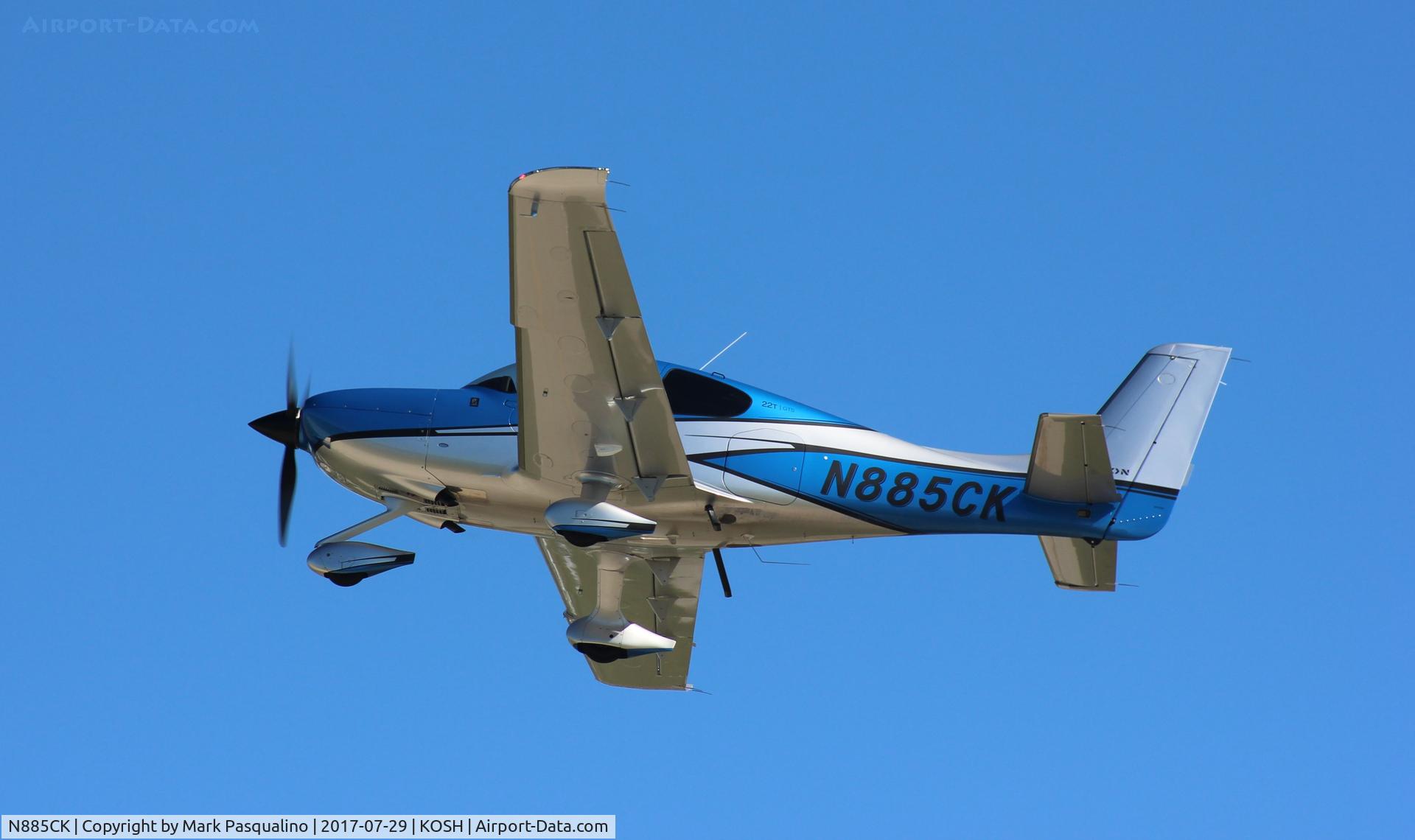 N885CK, 2017 Cirrus SR22T Carbon C/N 1510, Cirrus SR22T