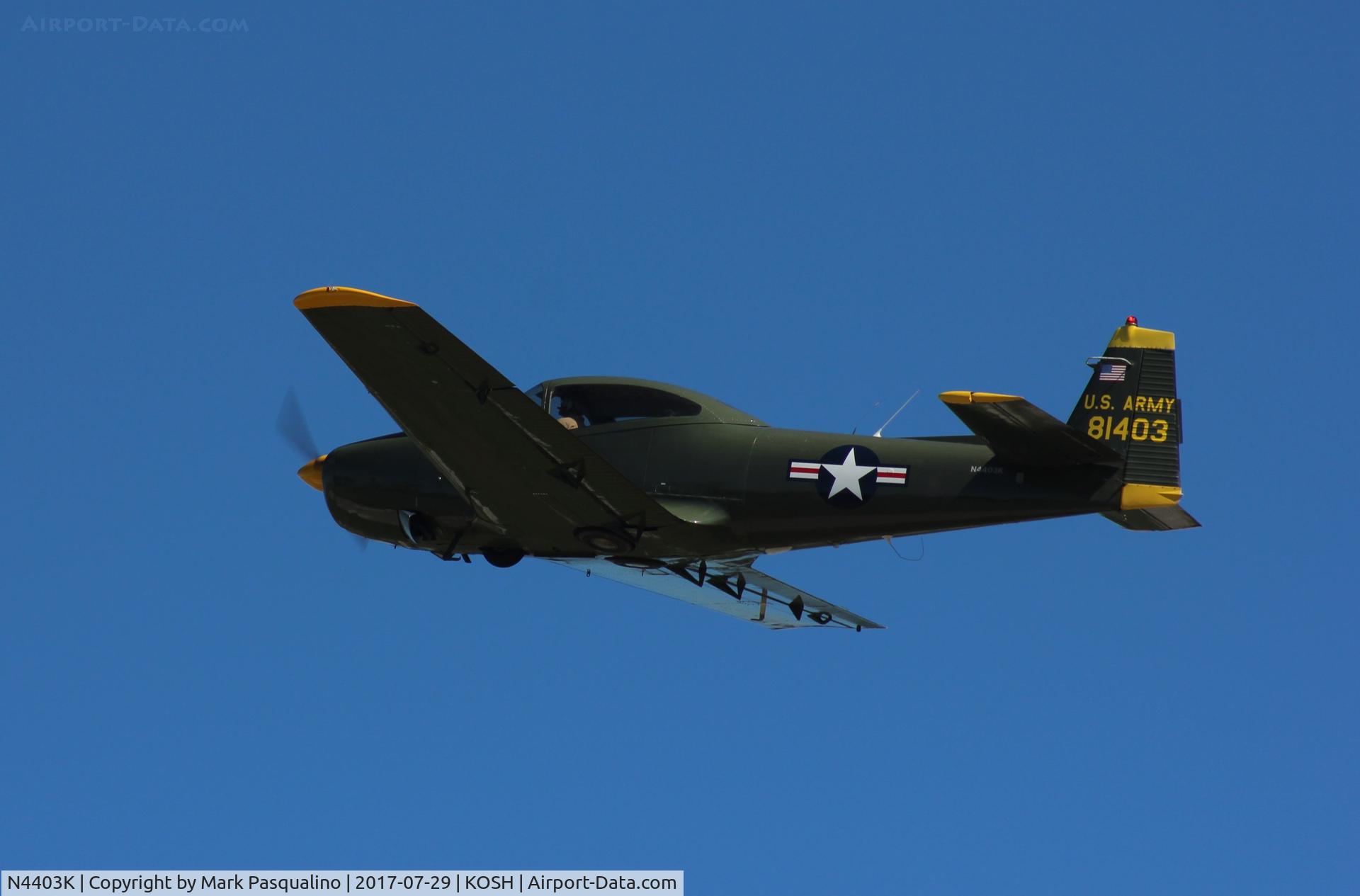N4403K, 1948 Ryan Navion C/N NAV-4-1403, Navion