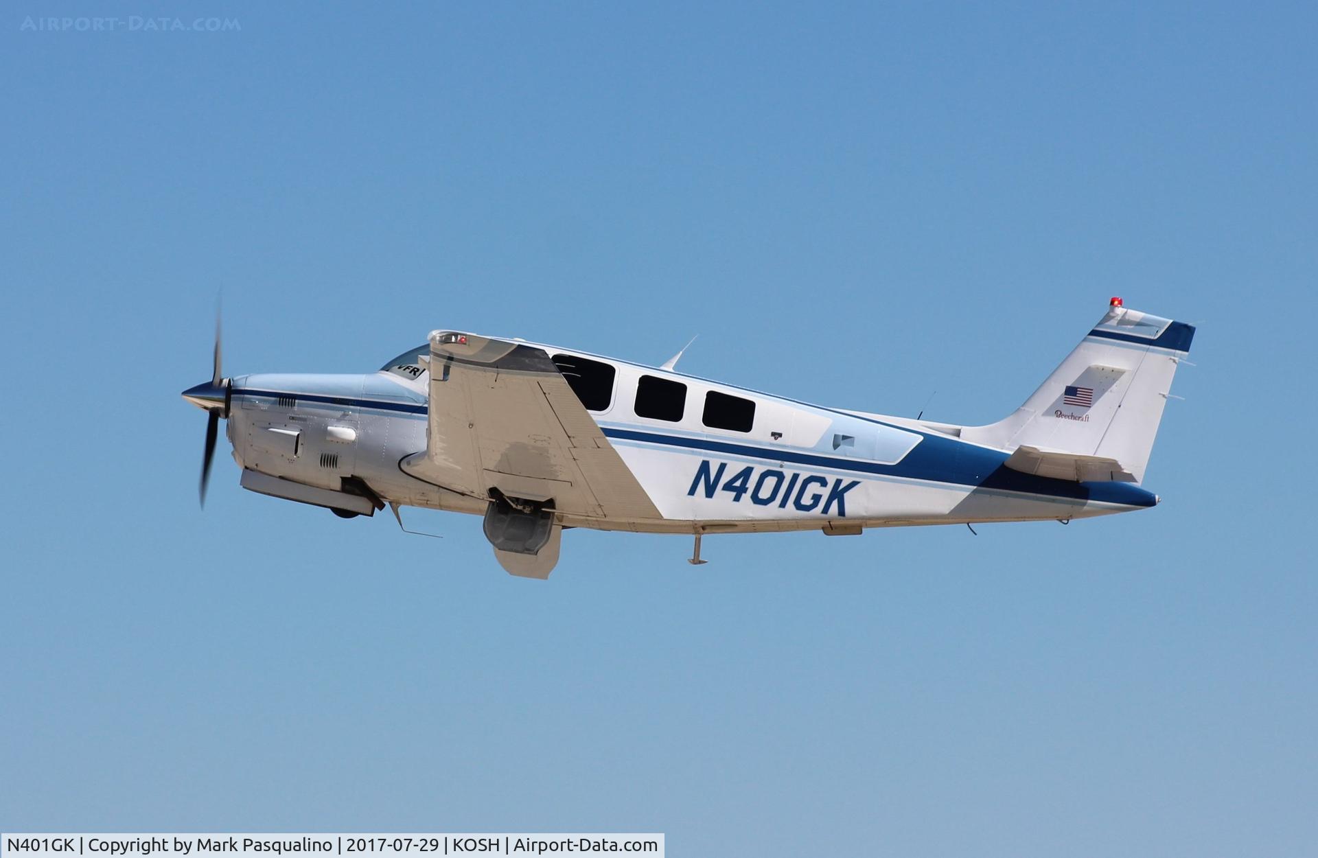 N401GK, 1986 Beech B36TC Bonanza C/N EA-459, Beech B36TC