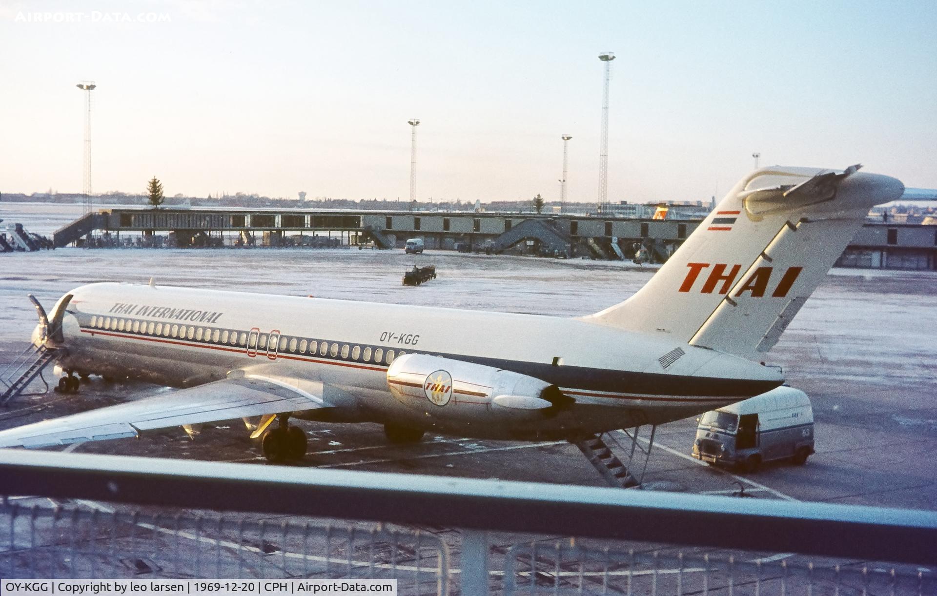 OY-KGG, 1969 Douglas DC-9-41 C/N 47395, Copenhagen 20.12.1969