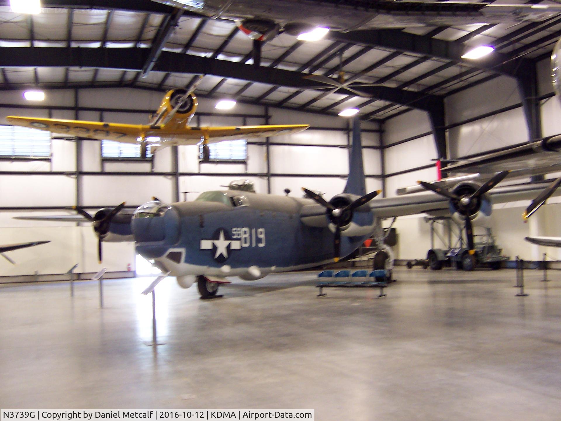 N3739G, 1945 Consolidated Vultee P4Y-2 Privateer C/N 59819, Seen at the Pima Air & Space Museum
