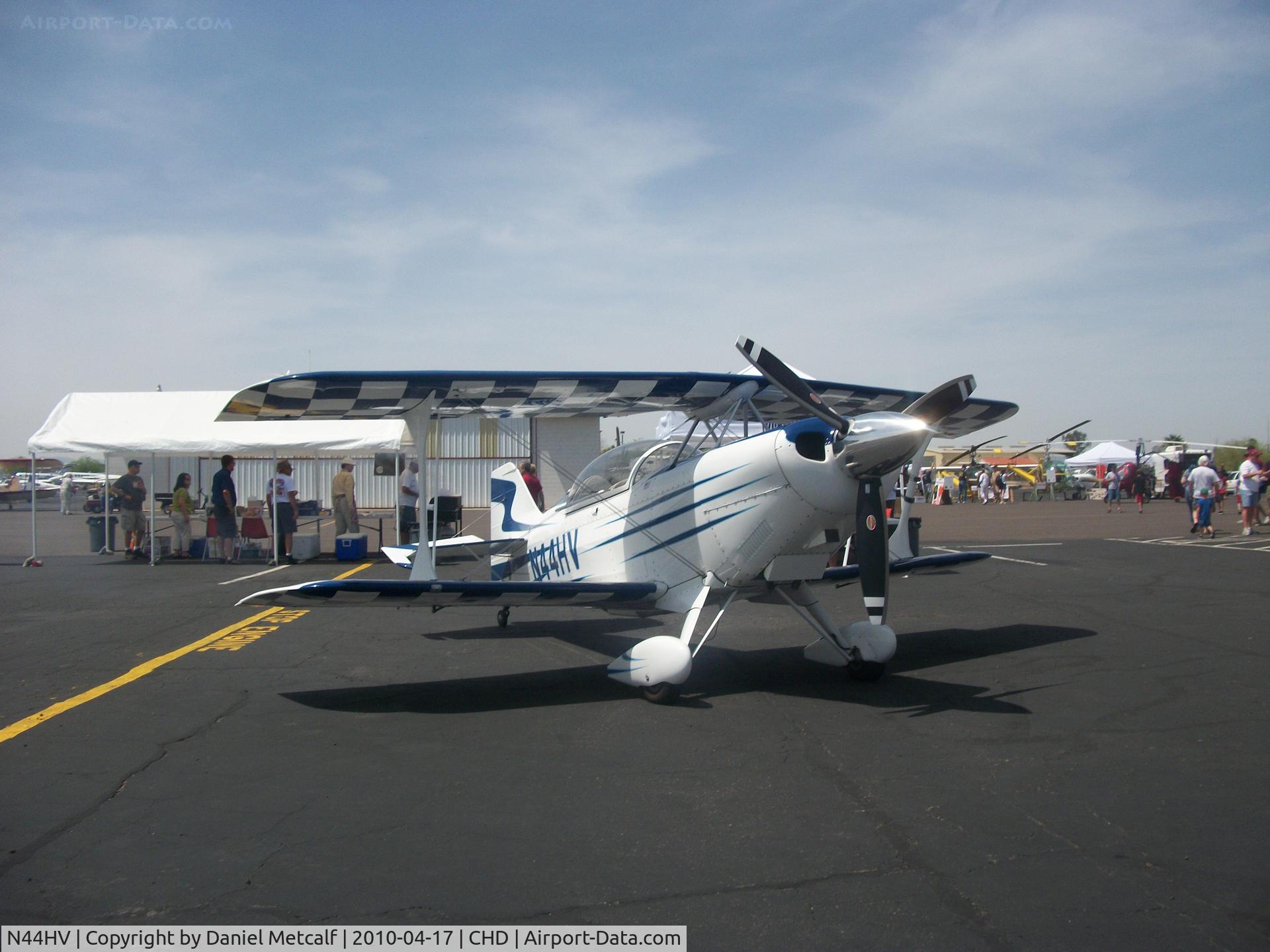 N44HV, 2003 Aviat Pitts S-2C Special C/N 6056, Chandler Airport Dayz 2010