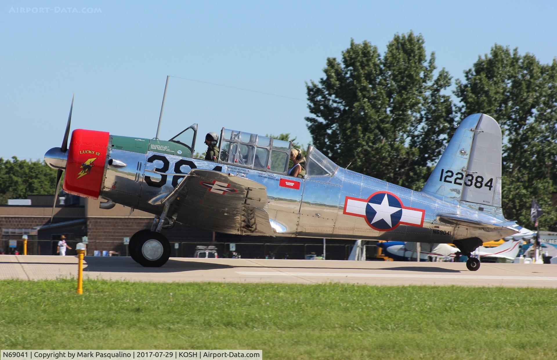 N69041, 1942 Consolidated Vultee BT-13A C/N 6462, Vultee BT-13A