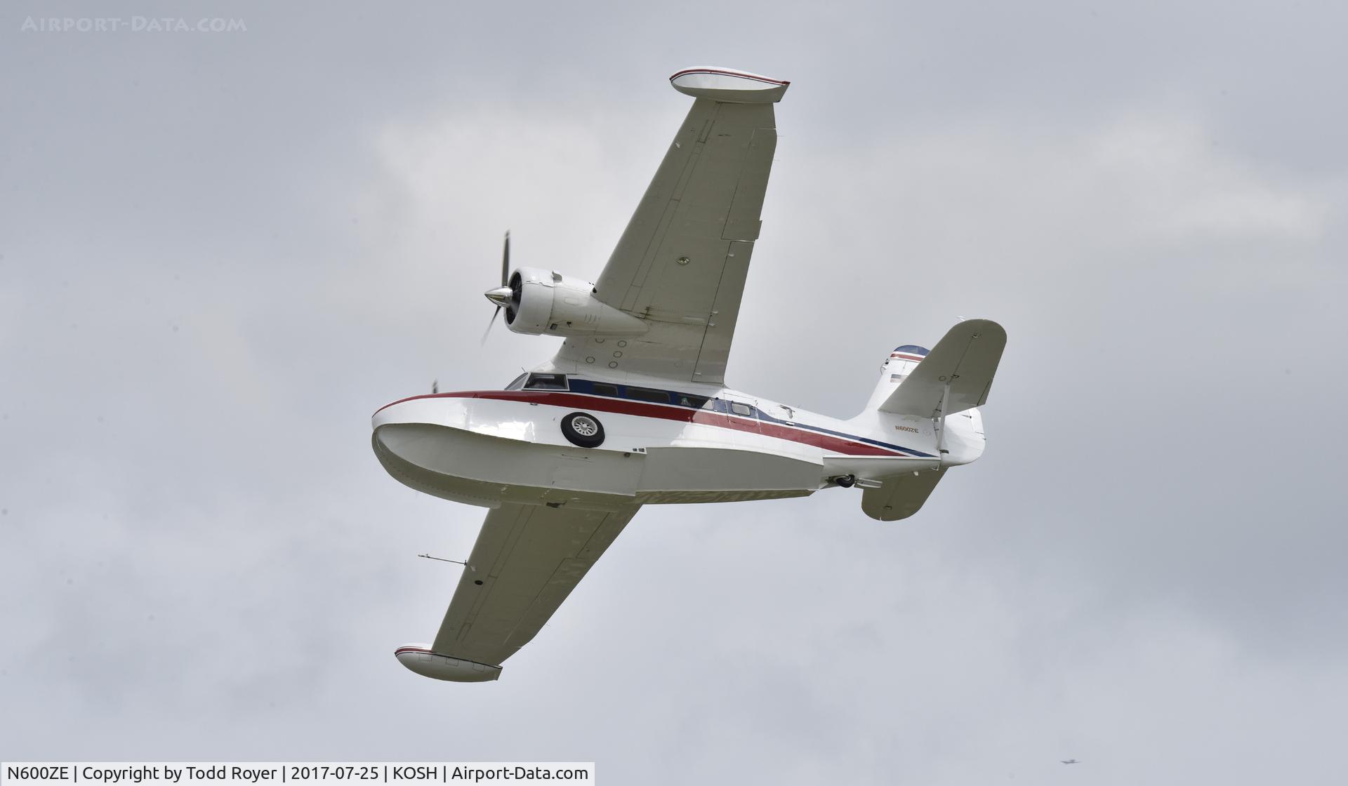 N600ZE, 1943 Grumman G-21A Goose C/N B-100, Airventure 2017