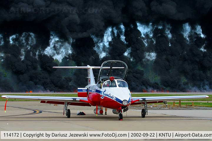 114172, Canadair CT-114 Tutor C/N 1172, CAF CT-114 Tutor 114172 C/N 1172 from Snowbirds Demo Team 15 Wing CFB Moose Jaw, SK