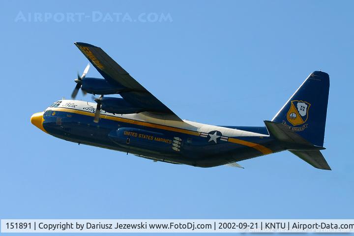 151891, 1964 Lockheed EC-130G Hercules C/N 382-3878, TC-130G Hercules 151891 