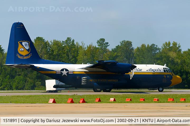 151891, 1964 Lockheed EC-130G Hercules C/N 382-3878, TC-130G Hercules 151891 