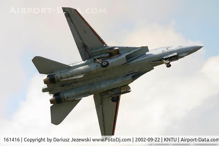 161416, Grumman F-14B Tomcat C/N 416, F-14B Tomcat 161416 AD-104 from VF-101 'Grim Rippers' NAS Oceana, VA
