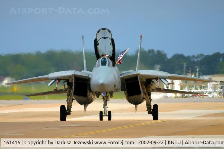 161416, Grumman F-14B Tomcat C/N 416, F-14B Tomcat 161416 AD-104 from VF-101 'Grim Rippers' NAS Oceana, VA