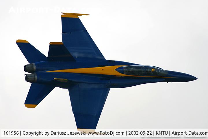 161956, McDonnell Douglas F/A-18A Hornet C/N 0167, F/A-18A Hornet 161956 C/N 0167 from Blue Angels Demo Team  NAS Pensacola, FL