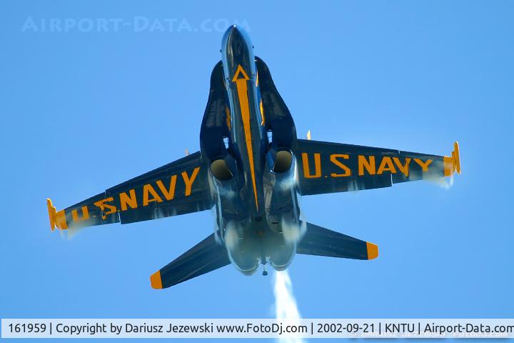161959, McDonnell Douglas F/A-18A Hornet C/N 0170/A133, F/A-18A Hornet 161959 C/N 0170 from Blue Angels Demo Team  NAS Pensacola, FL