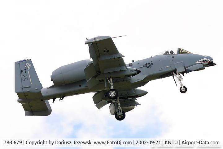 78-0679, 1978 Fairchild Republic A-10C Thunderbolt II C/N A10-0299, A-10C Thunderbolt 78-0679 IN from 163rd FS 