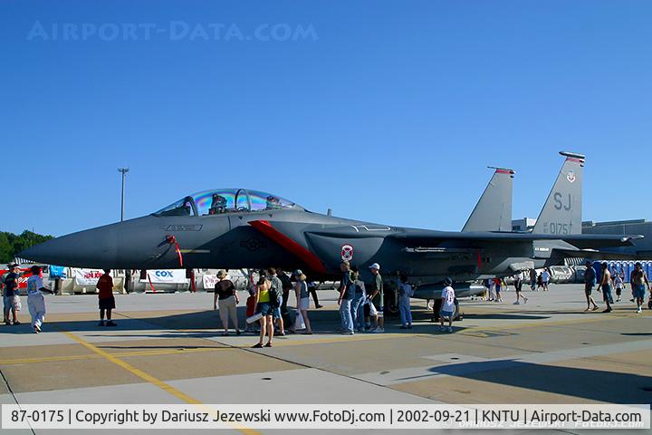 87-0175, 1987 McDonnell Douglas F-15E Strike Eagle C/N 1040/E015, F-15E Strike Eagle 87-0175 SJ from 333rd FS 