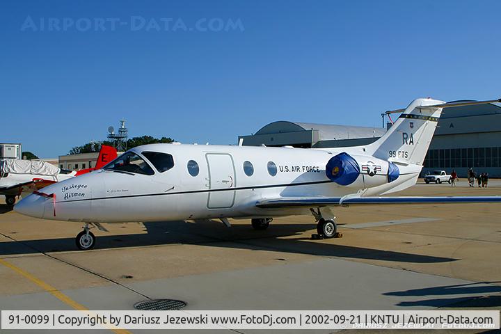 91-0099, 1991 Beechcraft T-1A Jayhawk C/N TT-40, T-1A Jayhawk 91-0099 RA from 99th FTS 