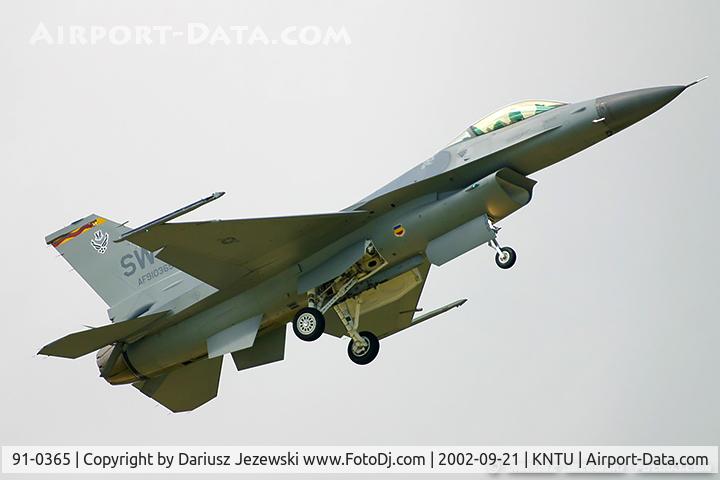 91-0365, 1991 General Dynamics F-16C Fighting Falcon C/N CC-63, F-16CJ Fighting Falcon 91-0365 SW from 77th FS 'Gamblers' 20 FW Shaw AFB, SC
