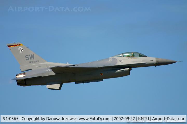 91-0365, 1991 General Dynamics F-16C Fighting Falcon C/N CC-63, F-16CJ Fighting Falcon 91-0365 SW from 77th FS 'Gamblers' 20 FW Shaw AFB, SC
