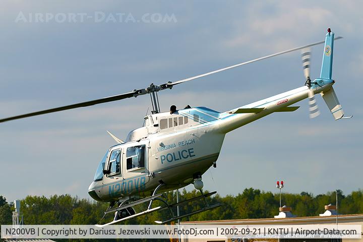 N200VB, 1989 Bell 206B JetRanger III C/N 4070, Bell 206B Jet Ranger C/N 4070, N200VB