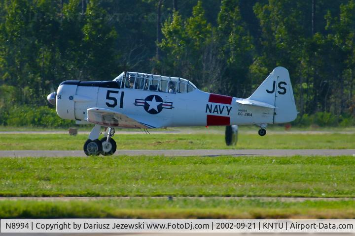 N8994, 1943 Noorduyn AT-16 Harvard II C/N 66-2814, North American Harvard Mk.II C/N 662814, N8994