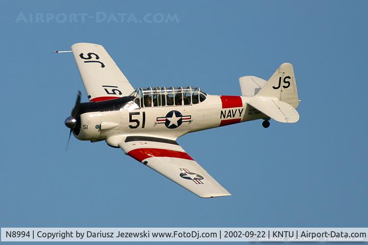 N8994, 1943 Noorduyn AT-16 Harvard II C/N 66-2814, North American Harvard Mk.II C/N 662814, N8994