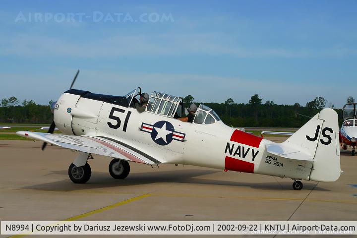 N8994, 1943 Noorduyn AT-16 Harvard II C/N 66-2814, North American Harvard Mk.II C/N 662814, N8994