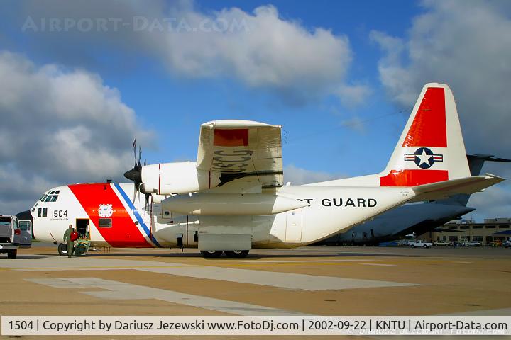 1504, 1973 Lockheed HC-130H Hercules C/N 382-4529, HC-130H Hercules 1504  from   CGAS Elizabeth City, NC