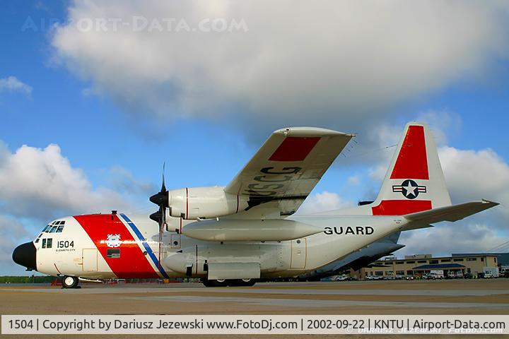 1504, 1973 Lockheed HC-130H Hercules C/N 382-4529, HC-130H Hercules 1504  from   CGAS Elizabeth City, NC
