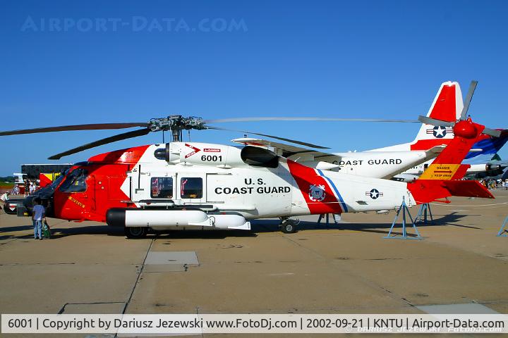 6001, Sikorsky HH-60J Jayhawk C/N 70.0622, HH-60J Jayhawk 6001 from CGAS Elizabeth City, NC