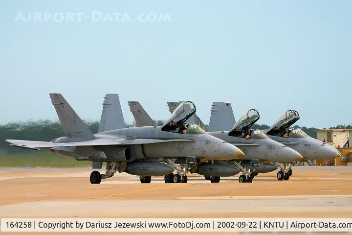 164258, 1991 McDonnell Douglas F/A-18C Hornet C/N 1021/C239, F/A-18C Hornet 164258 AG-311 from VFA-136 'Knighthawks' NAS Oceana, VA