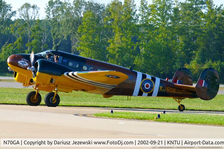 N70GA, 1946 Beech D18S C/N A-177, Beech D-18S 