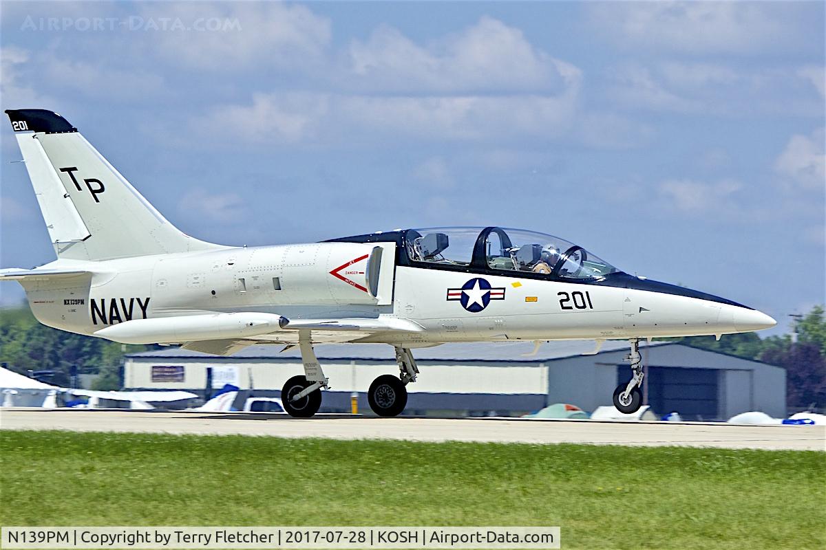 N139PM, 1984 Aero L-39C Albatros C/N 432913, at 2017 EAA AirVenture at Oshkosh