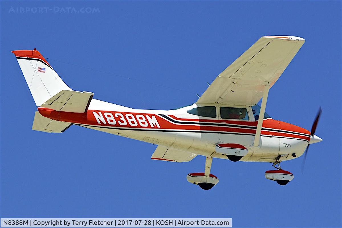 N8388M, 1976 Cessna 182P Skylane C/N 18264601, at 2017 EAA AirVenture at Oshkosh