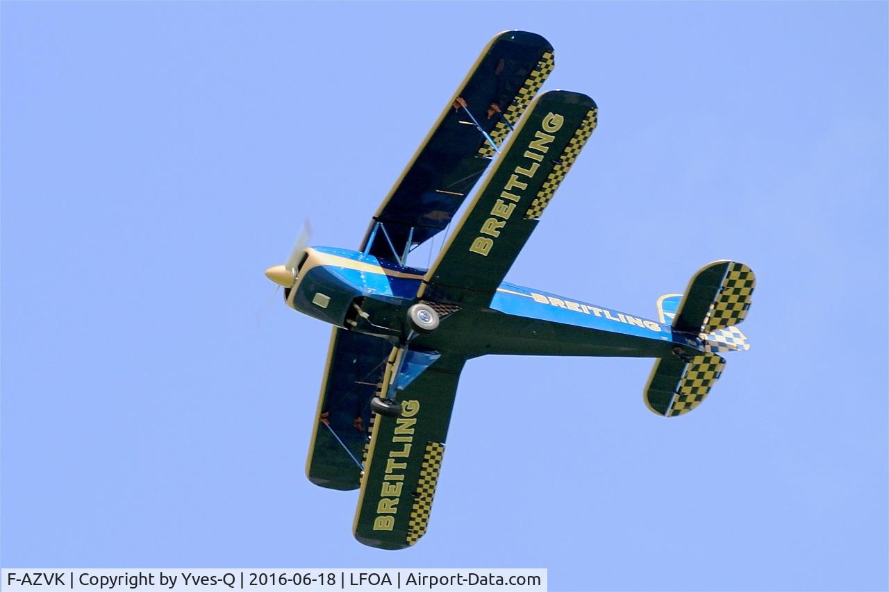 F-AZVK, 1935 Bucker Bu-131 Jungmann C/N 27, Bucker Bu-131 Jungmann, On display, Avord Air Base 702 (LFOA) Open day 2016