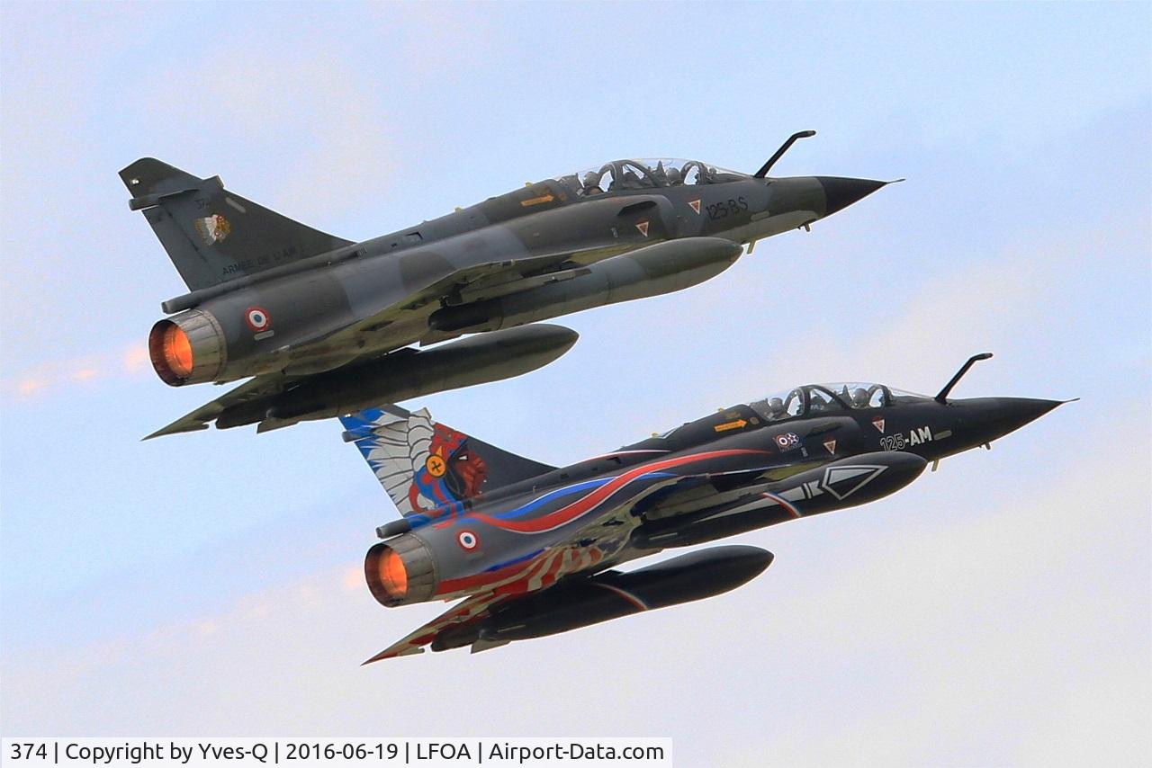 374, Dassault Mirage 2000N C/N not found 374, Dassault Mirage 2000N, Ramex Delta Tactical display, Avord Air Base 702 (LFOA) Open day 2016