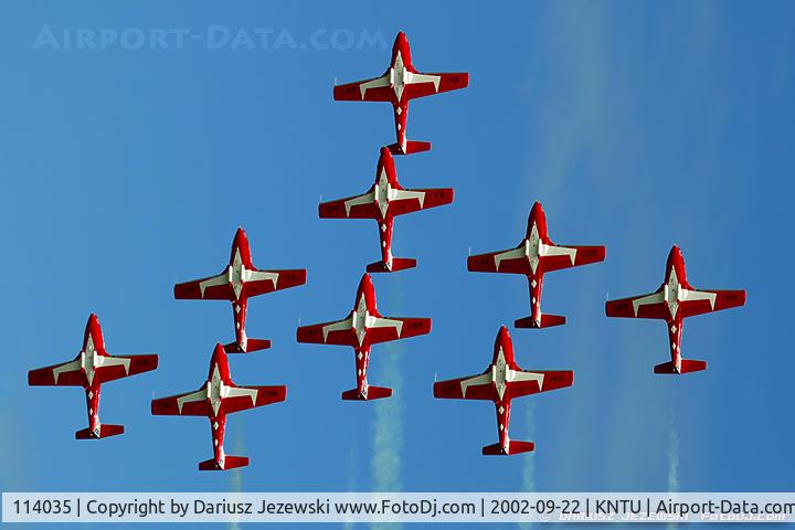 114035, Canadair CT-114 Tutor C/N 1035, CAF CT-114 Tutor 114035 C/N 1035 from Snowbirds Demo Team 15 Wing CFB Moose Jaw, SK
