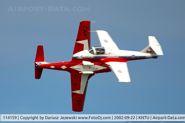 114159, Canadair CT-114 Tutor C/N 1159, CAF CT-114 Tutor 114159 C/N 1159 from Snowbirds Demo Team 15 Wing CFB Moose Jaw, SK
