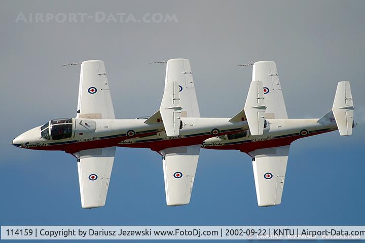 114159, Canadair CT-114 Tutor C/N 1159, CAF CT-114 Tutor 114159 C/N 1159 from Snowbirds Demo Team 15 Wing CFB Moose Jaw, SK