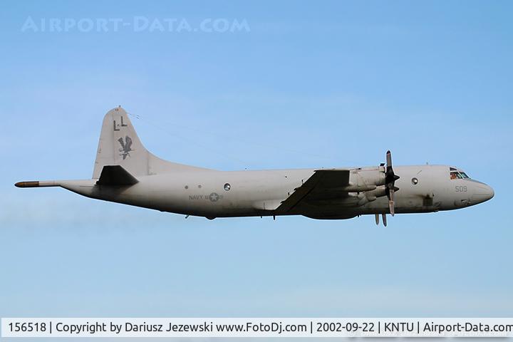 156518, 1969 Lockheed P-3C-110-LO Orion C/N 285A-5512, P-3C Orion 156518 LL-509 from VP-30 