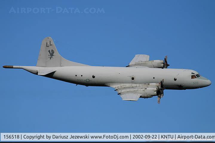 156518, 1969 Lockheed P-3C-110-LO Orion C/N 285A-5512, P-3C Orion 156518 LL-509 from VP-30 