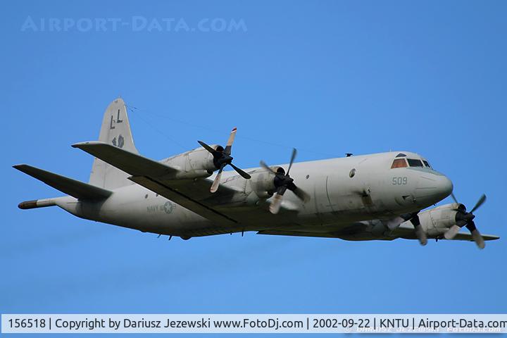 156518, 1969 Lockheed P-3C-110-LO Orion C/N 285A-5512, P-3C Orion 156518 LL-509 from VP-30 