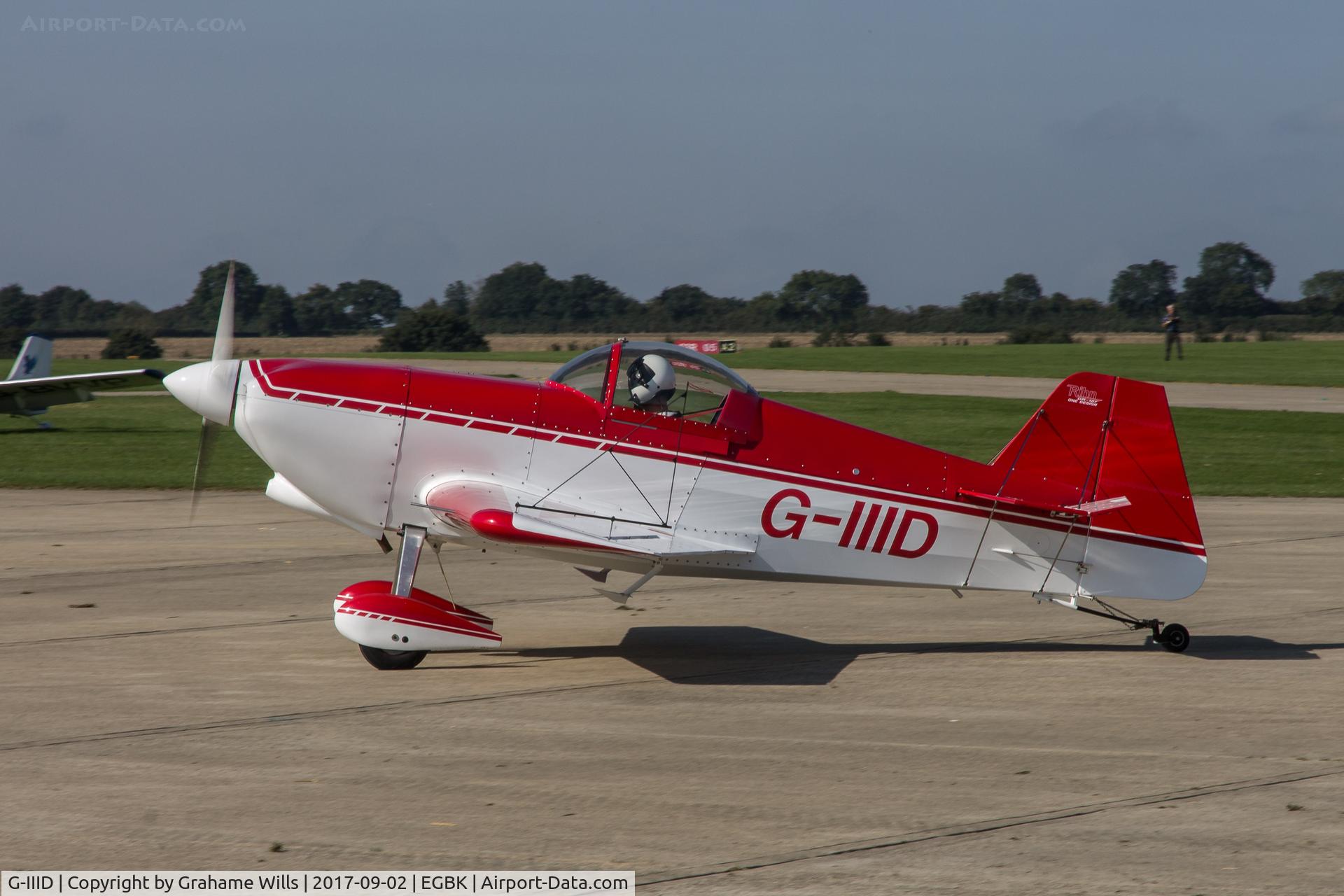 G-IIID, 2005 Rihn DR-107 One Design C/N PFA 264-12766, Dahn Rihn DR107 One Design G-IIID Light Aircraft Association Rally 2017