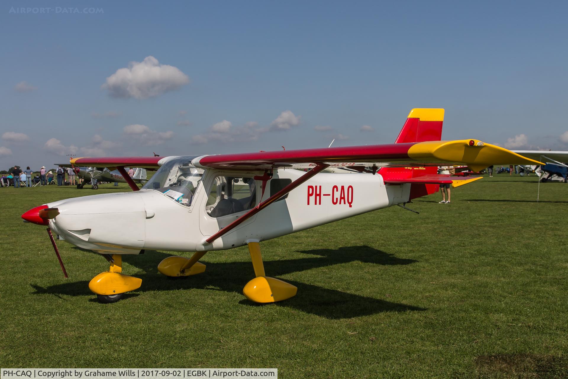 PH-CAQ, 2005 Ultravia Pelican PL C/N 686, Ultravia Pelican PH-CAQ Light Aircraft Association Rally 2017