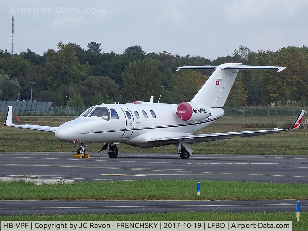 HB-VPF, 1993 Cessna 525 CitationJet C/N 525-0044, FSWM GmbH