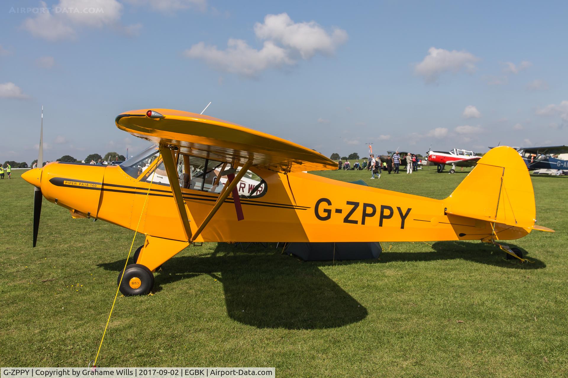 G-ZPPY, 1953 Piper L-18C Super Cub C/N 18-2065, Piper PA-18-95 Super Cub G-ZPPY Light Aircraft Association Rally 2017