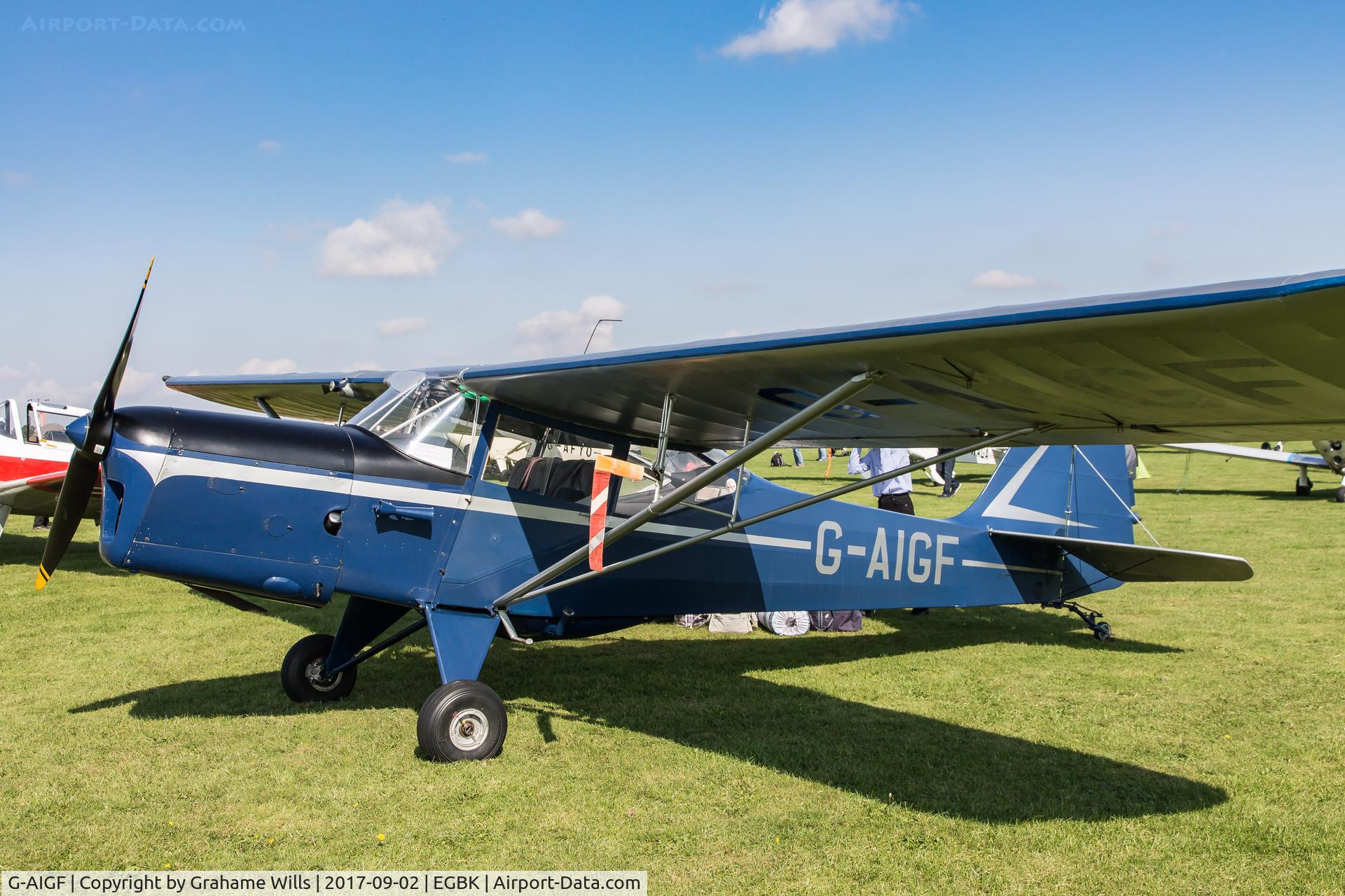 G-AIGF, 1946 Auster J-1N Alpha C/N 2188, Auster J/1N Alpha G-AIGF Light Aircraft Association Rally 2017