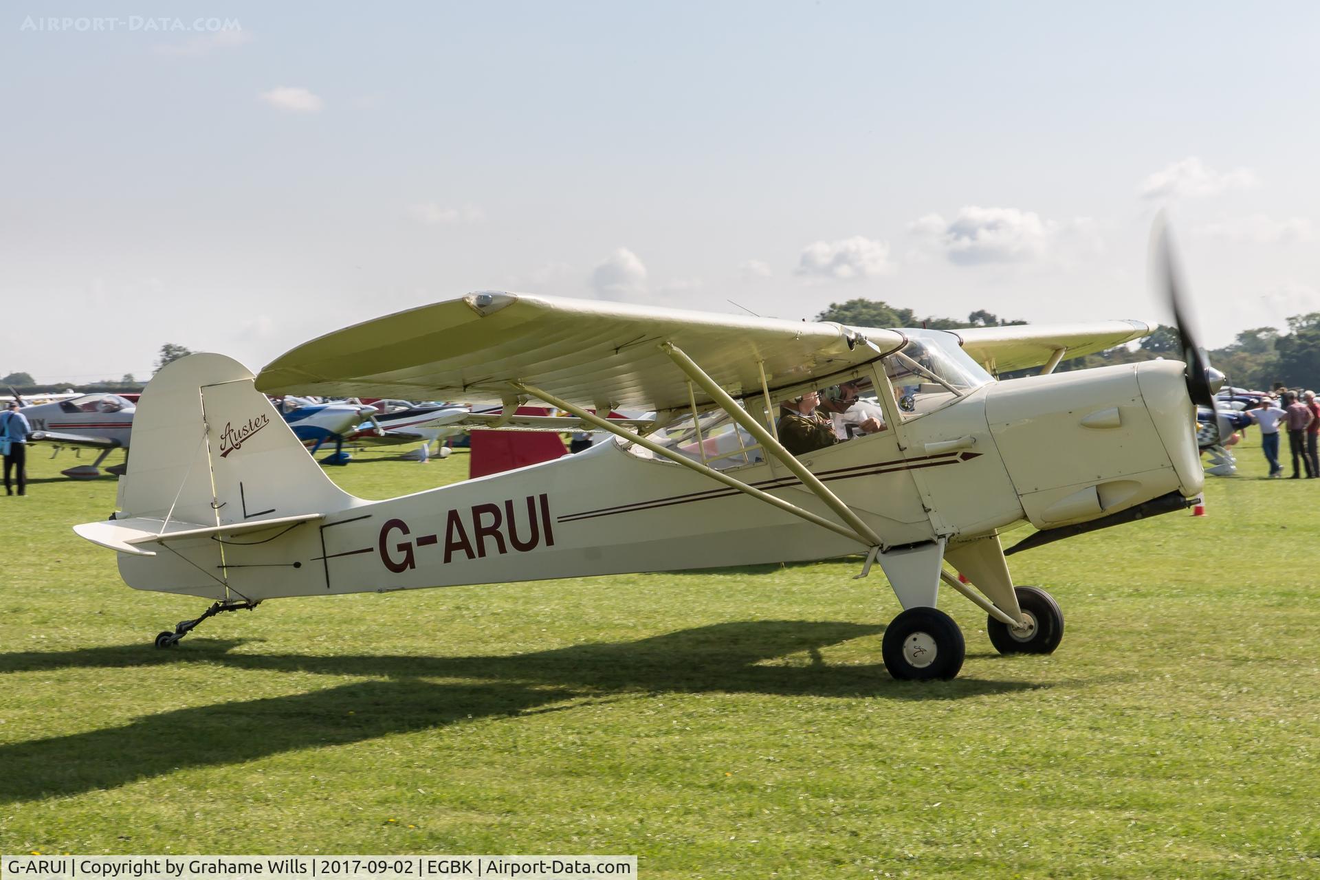G-ARUI, 1962 Beagle A-61 Terrier 1 C/N 2529, Beagle A61 Terrier G-ARUI Light Aircraft Association Rally 2017