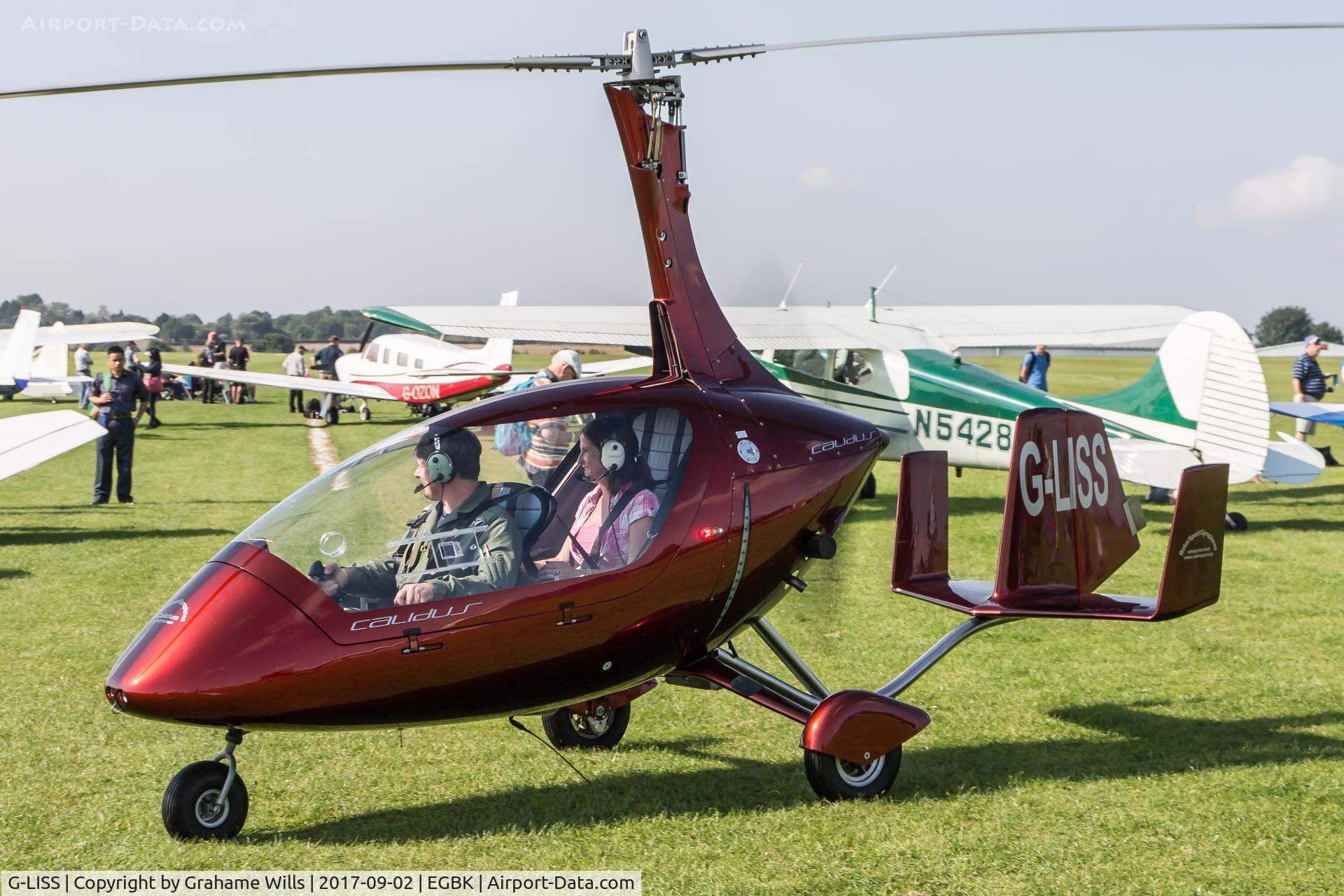 G-LISS, 2011 Rotorsport UK Calidus C/N RSUK/CALS/019, Calidus G-LISS Gyronauts Flying Club Light Aircraft Association Rally 2017