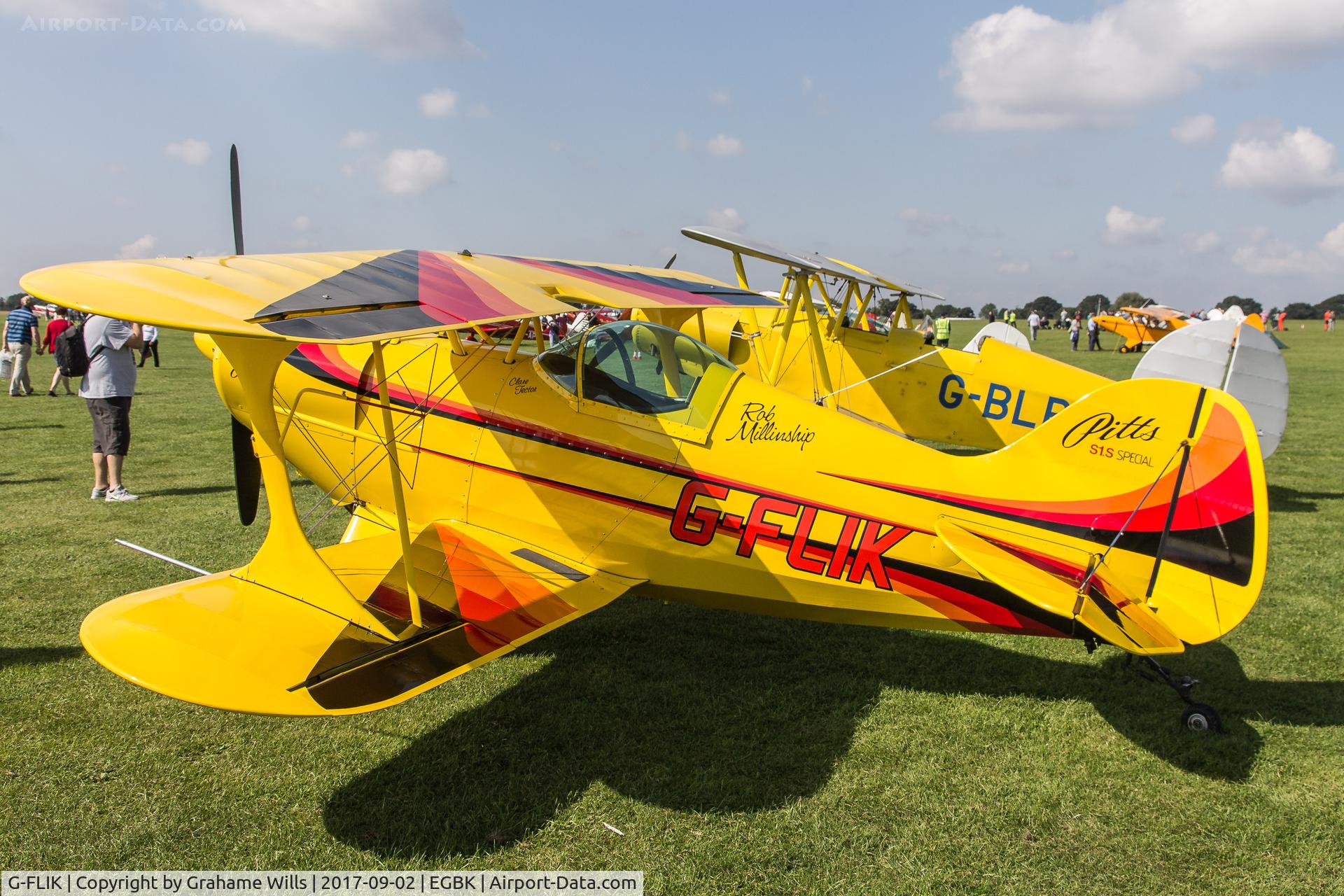 G-FLIK, 1984 Pitts S-1S Special C/N PFA 009-10513, Pitts S-1S Special G-FLIK Light Aircraft Association Rally 2017