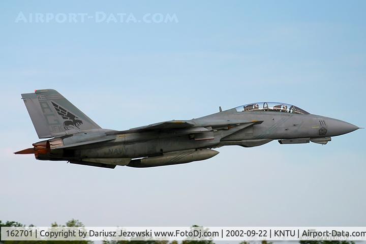 162701, Grumman F-14B Tomcat Tomcat C/N 547, F-14B Tomcat 162701 AG-111 from VF-143 