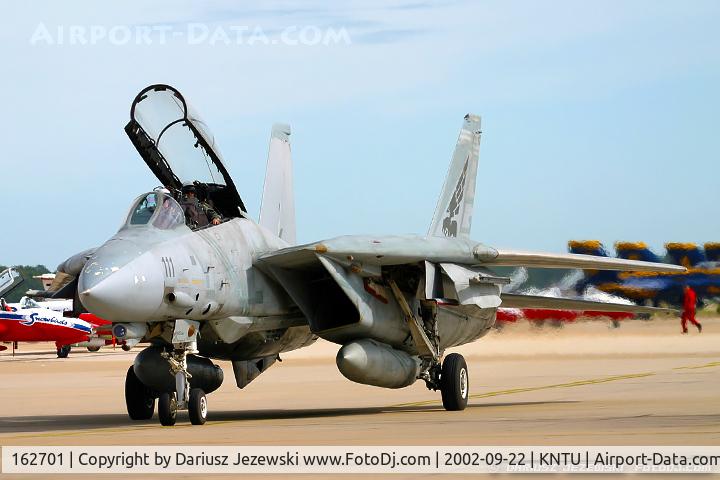 162701, Grumman F-14B Tomcat Tomcat C/N 547, F-14B Tomcat 162701 AG-111 from VF-143 