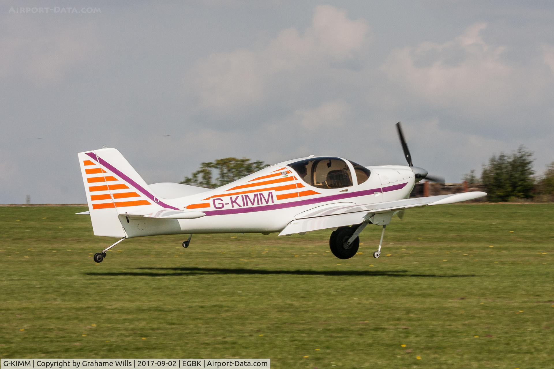 G-KIMM, 2001 Europa XS Monowheel C/N PFA 247-13404, Shaw Europa XS G-KIMM Light Aircraft Association Rally 2017